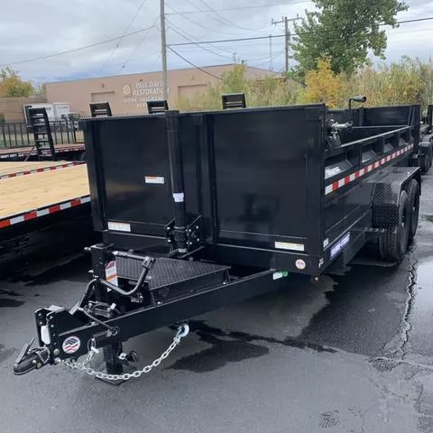 2026 Sure-Trac HD Low Profile Dump 82" X 14', 14K Telescopic 