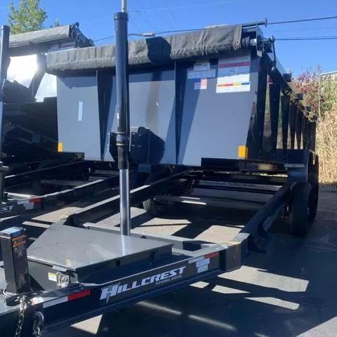 2025 Hillcrest Trailers 14K Dump Trailer 14716SDH 