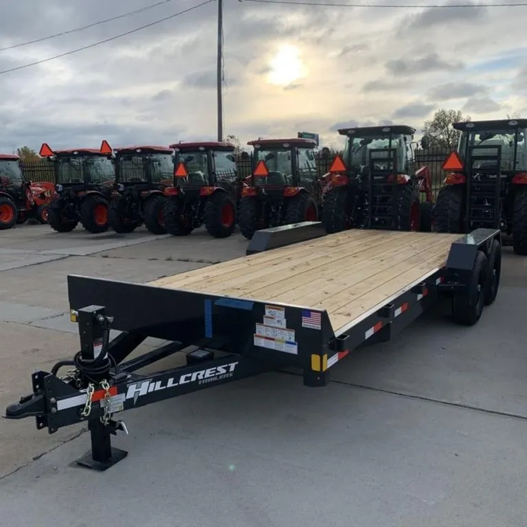 2026 Hillcrest Trailers 14K Equipment Trailer 20' 14182SE