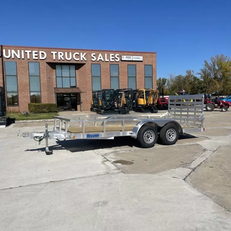 2025 Mission Trailers Wood Deck 2.0 Open Landscape MLS6.5X16-2.0 