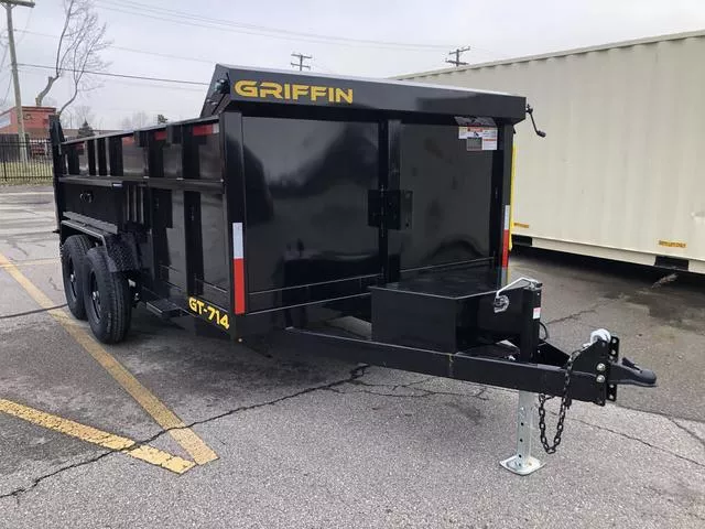 2025 Griffin Trailer GT-714 HS 36" Dump 14K