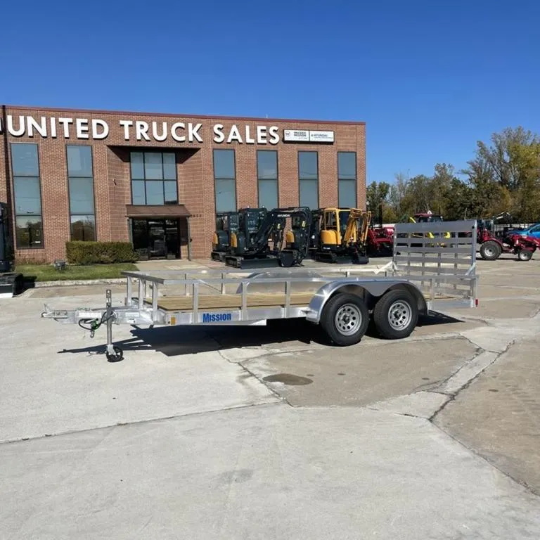 2025 Mission Trailers Wood Deck 2.0 Open Landscape MLS6.5X16-2.0 