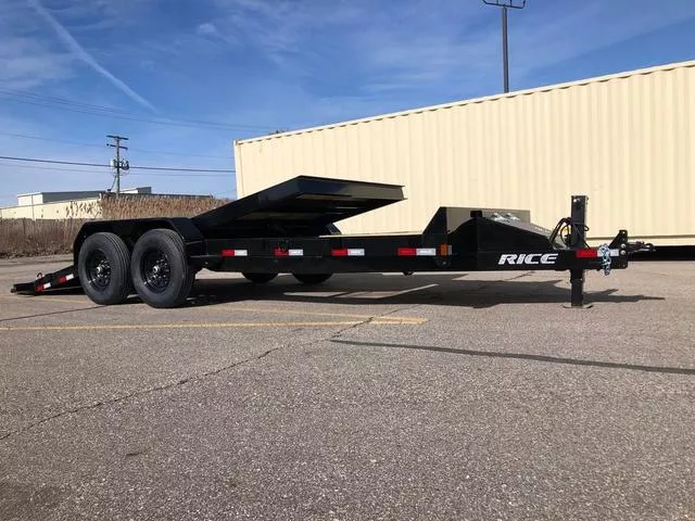 2025 Rice Trailers PHT20 16'+4' Tilt