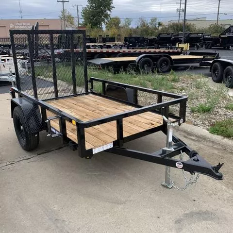 2025 Sure-Trac Single Axle Tube Top Utility 5' X 8' 