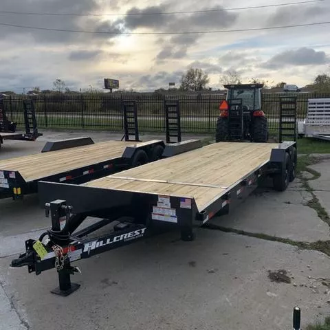 2026 Hillcrest Trailers 14K Equipment Trailer 24' 14222SE