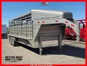 2026 GR Trailers Tandem Axle Gooseneck Stock Trailer 14,000 Lbs. ST 