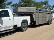 2026 Titan Trailer Standard Gooseneck Livestock 24' 