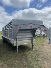 2026 GR Trailers Tandem Axle Gooseneck Stock Trailer 14,000 Lbs. ST 