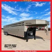 2026 Titan Trailer 32' CLASSIC LIVESTOCK 
