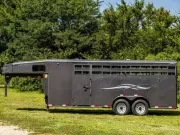 2026 Titan Trailer Classic Gooseneck Livestock 32' 