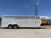 2026 Titan Trailer Standard Gooseneck Livestock 24' 