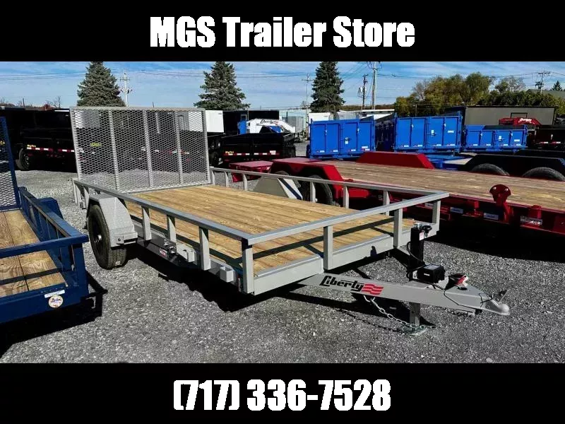 2026 Liberty LU5K83x14C4TT (83"x14') 5K Single Axle Utility Trailer 1762449491