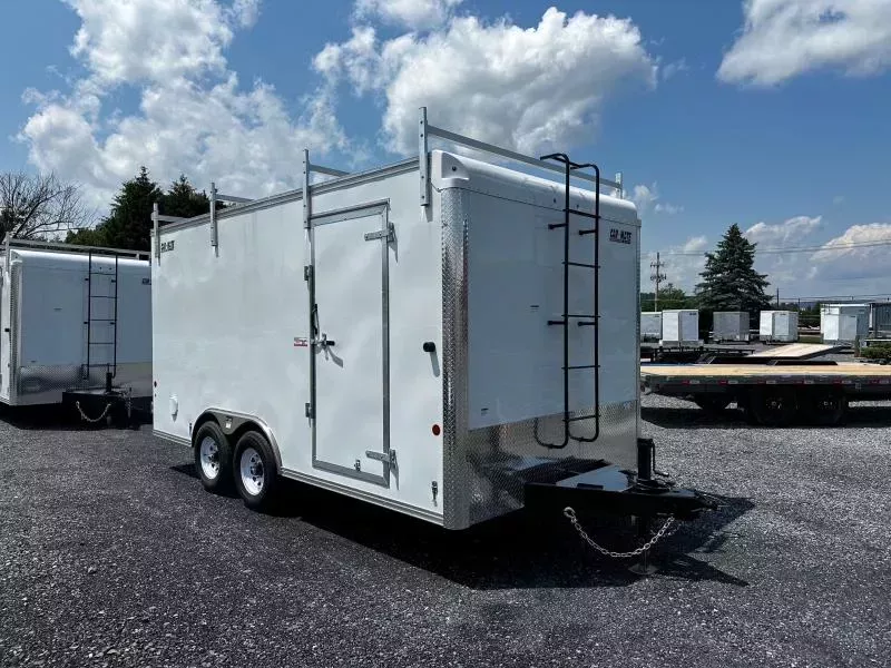 2025 Car Mate Trailers CM816CC-HD/CTR1 (8'x16') HD Custom Contractor Trailer