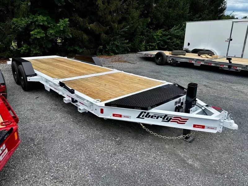 2026 Liberty LT14K83X22SPB8WF (83"x22') HD 15.4K Tilt Equipment Trailer