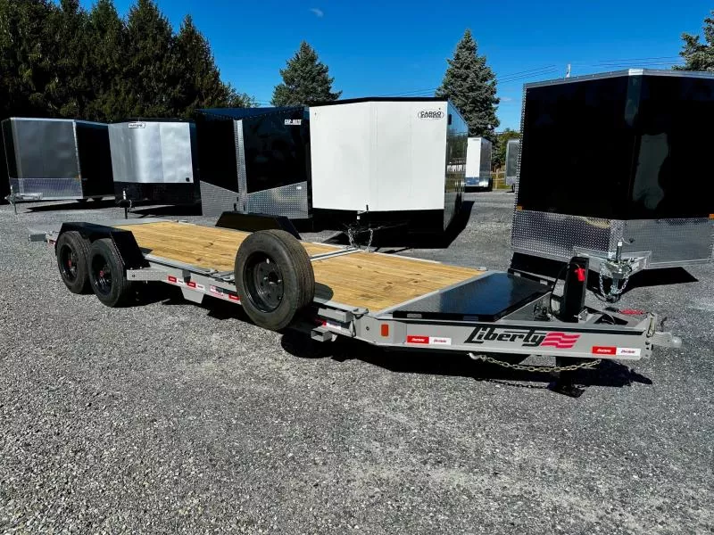 2026 Liberty LT16K83X22SPB8WF (83"x22') HD 17.5K Tilt Equipment Trailer
