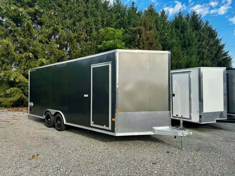 2024 Alcom-Stealth C8.5x20SCH-XLTP1 (8.5'X20') 7K All Aluminum Car / Racing Trailer