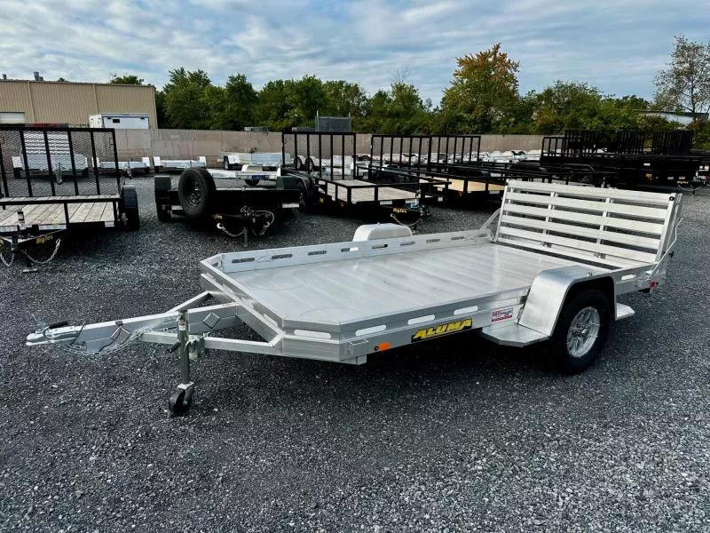 2026 Aluma 7712H-BT (77"x12') 3K Aluminum Utility Trailer