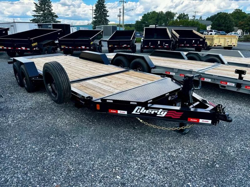 2025 Liberty LT16K83X20SPB8 (83"x20') HD 17.5K Tilt Equipment Trailer