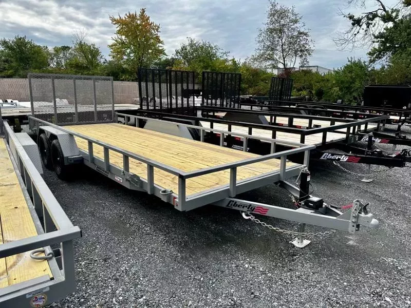 2026 Liberty LU7K83x20C4TT (83"x20') 7K Tandem Axle Utility Trailer