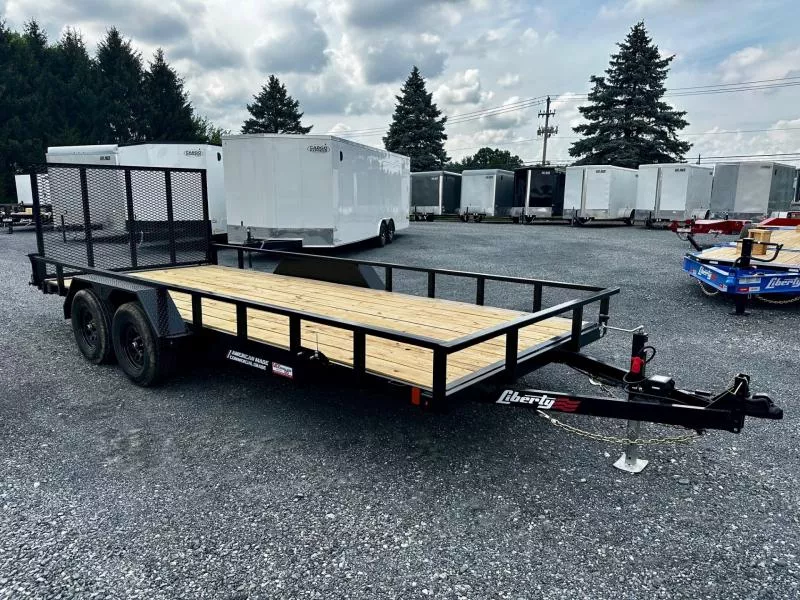 2025 Liberty LU7K83x18C4TT (83"x18') 7K Tandem Axle Utility Trailer