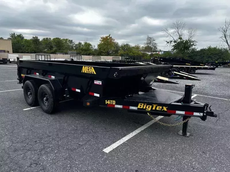 2026 Big Tex Trailers 14TD-14 (7'x14') HD 15.4K Telescopic Dump Trailer