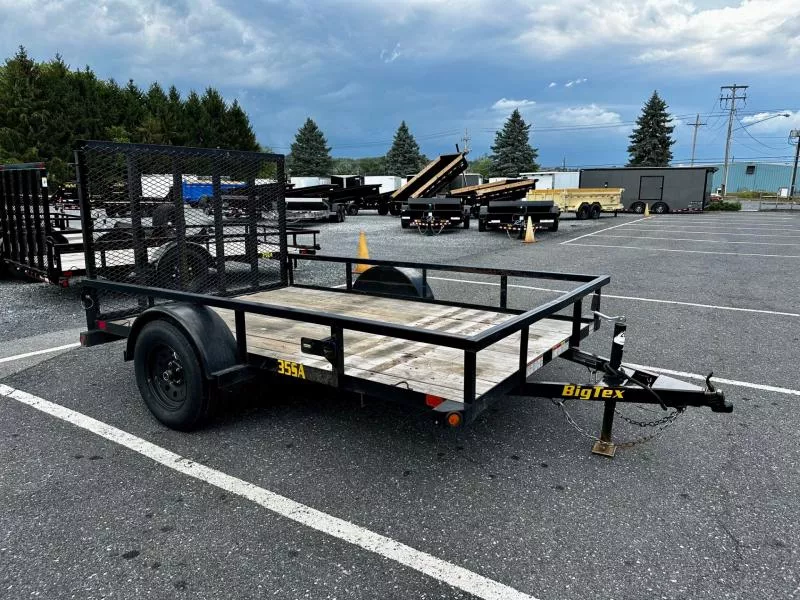 2024 Big Tex Trailers 35SA-10 (77"x10') Single Axle Utility Trailer