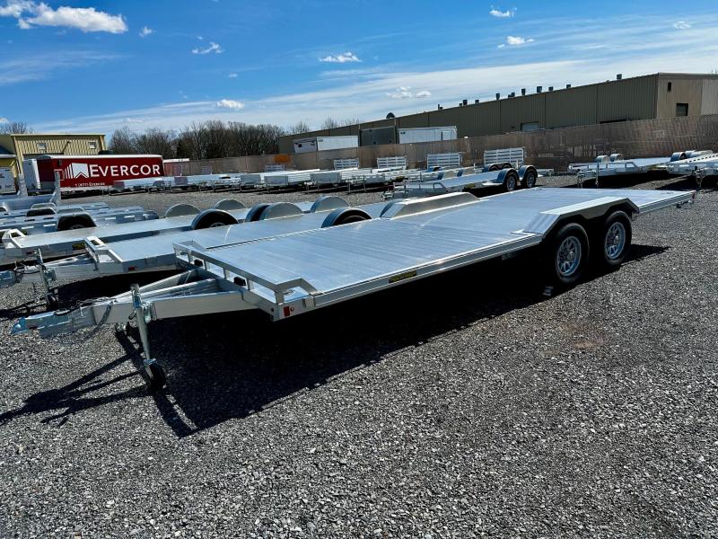 2026 Aluma WB20H-TA-DOF (102"x20') 10K Tandem Axle DOF Aluminum Car / Racing Trailer