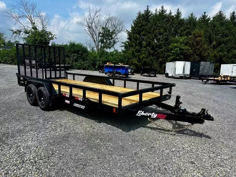 2025 Liberty LU10K83x18C5TT (83"x18') 10K HD Tandem Axle Utility Trailer