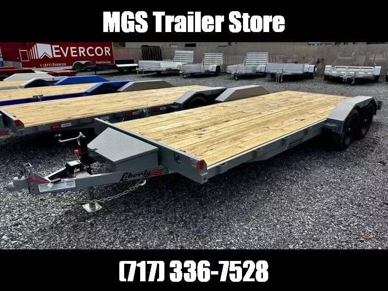 2026 Liberty LC7K83x20C4DT (83"x20') 7K Tandem Axle Car / Racing Trailer 1762449671