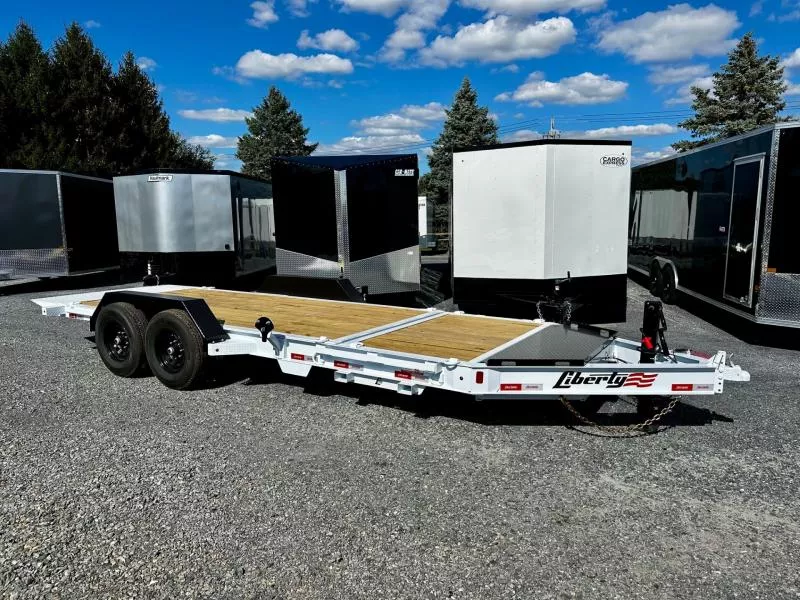 2026 Liberty LT14K83X20SPB8WF (83"x20') HD 15.4K Tilt Equipment Trailer