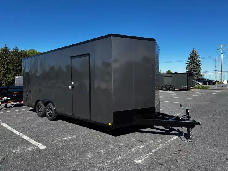 2026 Cargo Express (8.5'x20') EX-DLX 7K V-Front Blackout Car / Racing Trailer