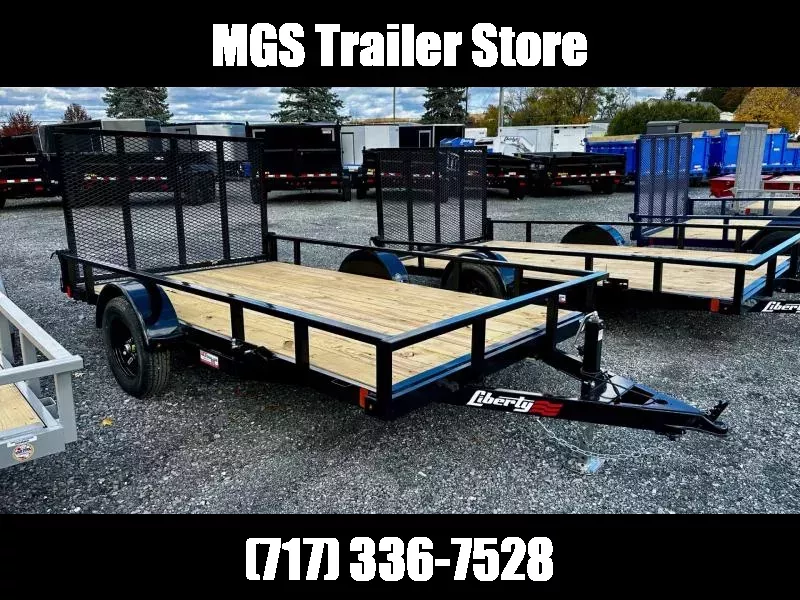 2026 Liberty LU3K78x12C4TT (78"x12') 3K Single Axle Utility Trailer 1762445646