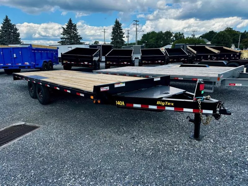 2026 Big Tex Trailers 14OA-22 (102"x22') 15.4K Deckover Flatbed Trailer