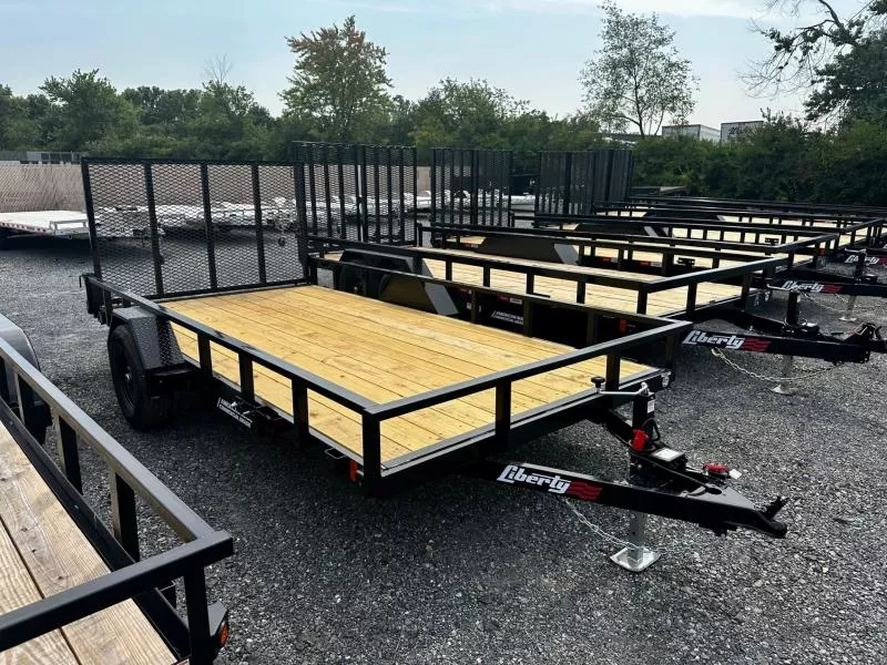 2025 Liberty LU5K83x14C4TT (83"x14') 5K Single Axle Utility Trailer