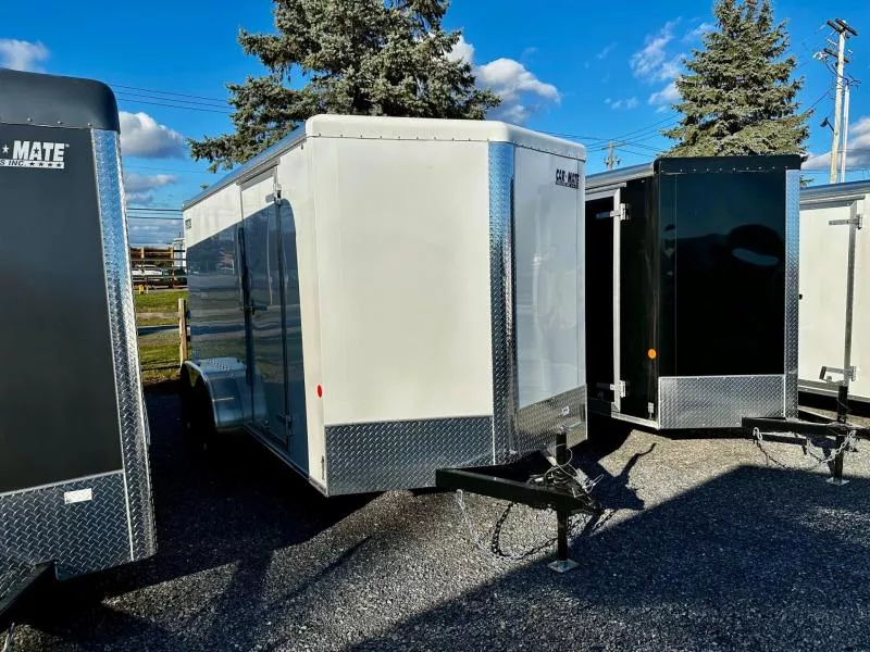 2026 Car Mate Trailers CM714ECV-HD (7'x14') HD V-Sport Cargo / Enclosed Trailer