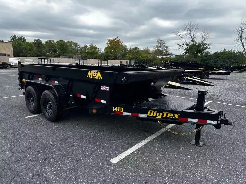 2026 Big Tex Trailers 14TD-14 (7'x14') HD 15.4K Telescopic Dump Trailer