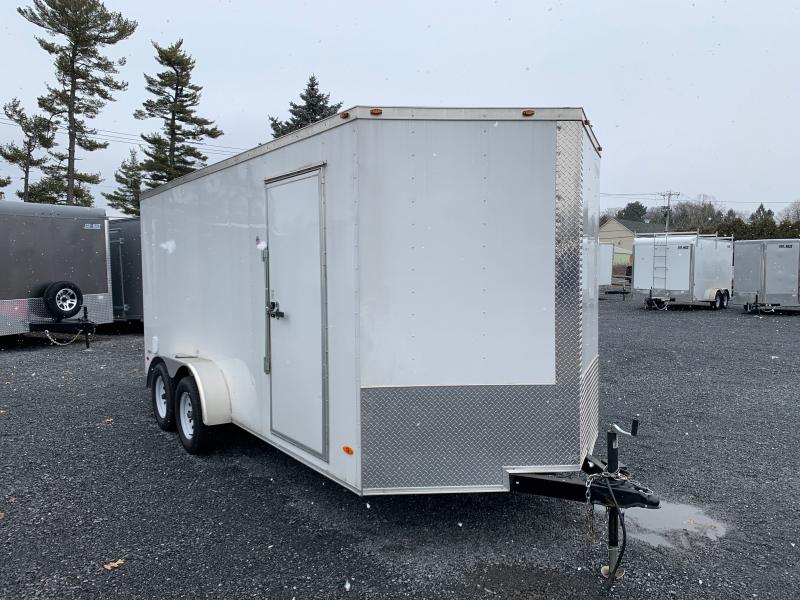 2020 Freedom Trailers (7'x16') V-Front Cargo / Enclosed Trailer 2020 Freedom Trailers (7'x16') V-Front Cargo / Enclosed Trailer