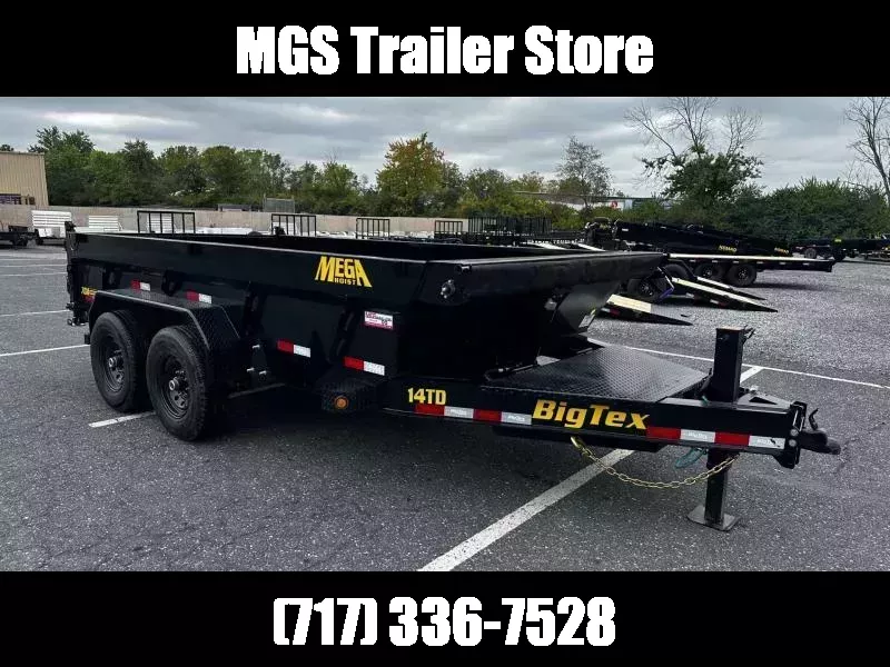 2026 Big Tex Trailers 14TD-14 (7'x14') HD 15.4K Telescopic Dump Trailer 1763050364