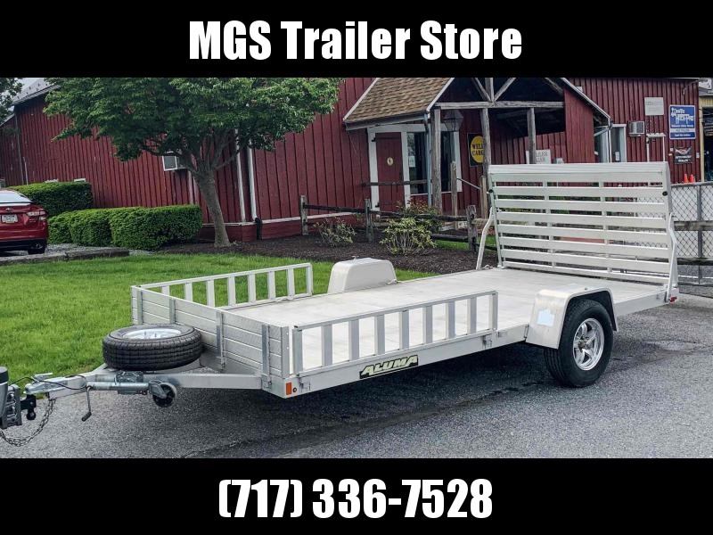 2018 Aluma 8114S-R-TG (81"x14') Single Axle Heavy Utility Trailer 2018 Aluma 8114S-R-TG (81"x14') Single Axle Heavy Utility Trailer
