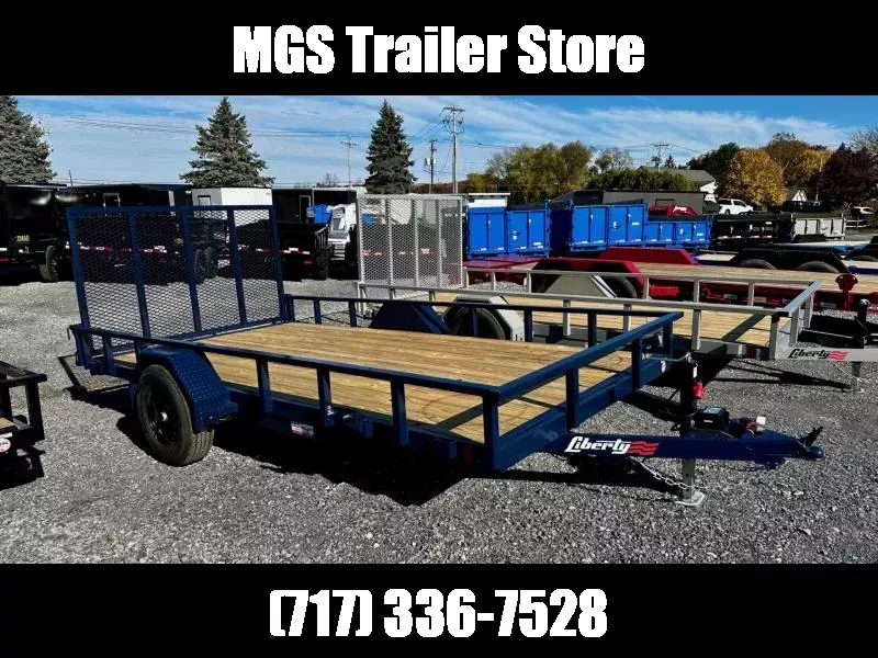 2026 Liberty LU5K83x14C4TT (83"x14') 5K Single Axle Utility Trailer 1762449443