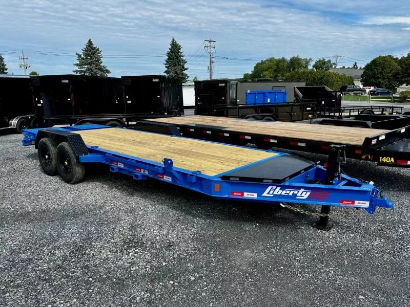 2026 Liberty LE14K83X17+3B8BAR (83"x20') HD 15.4K Equipment Trailer w/Mammoth Ramps