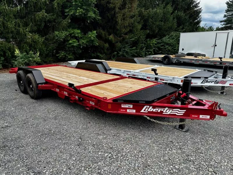 2025 Liberty LT14K83X20SPB8WF (83"x20') HD 15.4K Tilt Equipment Trailer