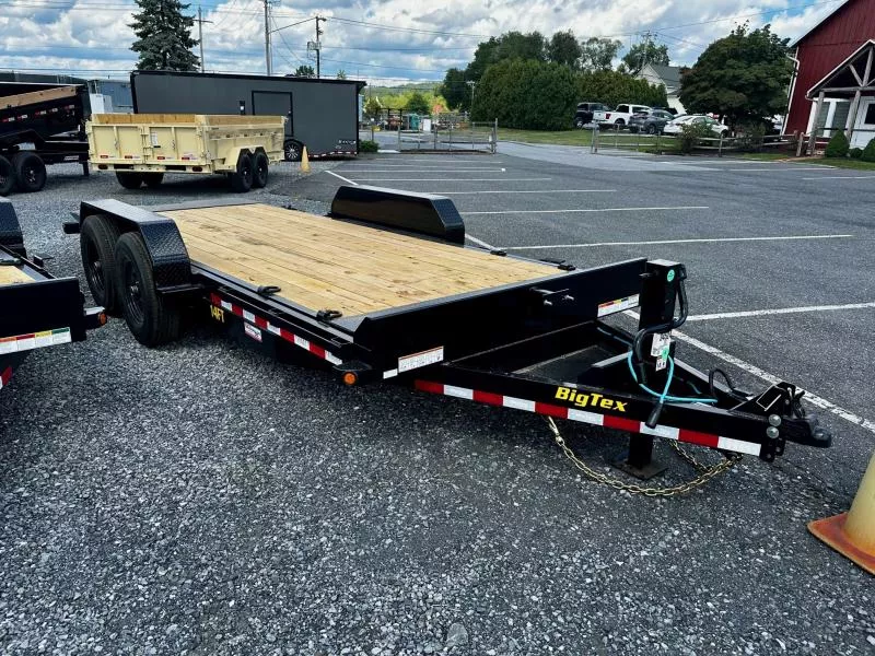 2026 Big Tex Trailers 14FT-18BK (83"x18') 14K Tilt Equipment Trailer