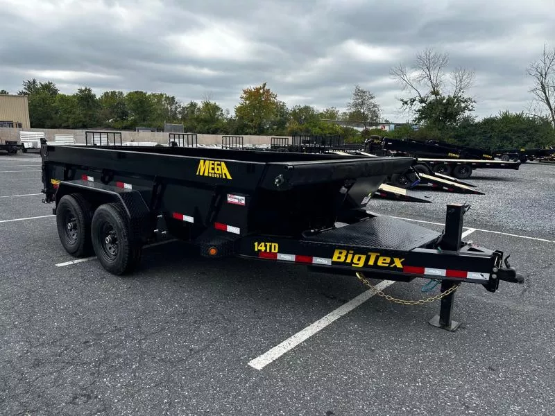 2026 Big Tex Trailers 14TD-14 (7'x14') HD 15.4K Telescopic Dump Trailer