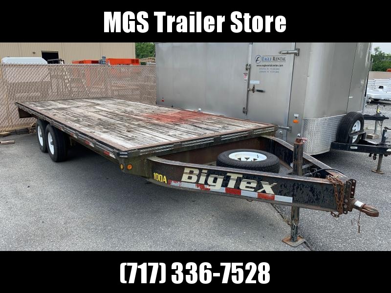 2006 Big Tex Trailers 10OA-20 (102"x20') 10K Deck Over Equipment Trailer 2006 Big Tex Trailers 10OA-20 (102"x20') 10K Deck Over Equipment Trailer