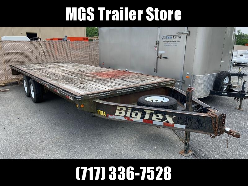2006 Big Tex Trailers 10OA-20 (102"x20') 10K Deck Over Equipment Trailer 2006 Big Tex Trailers 10OA-20 (102"x20') 10K Deck Over Equipment Trailer