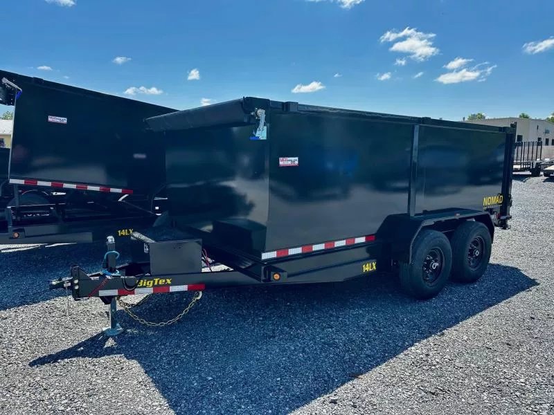 2026 Big Tex Trailers 14LX-14 (7'x14') 14K 4'H Side Tandem Axle Dump Trailer