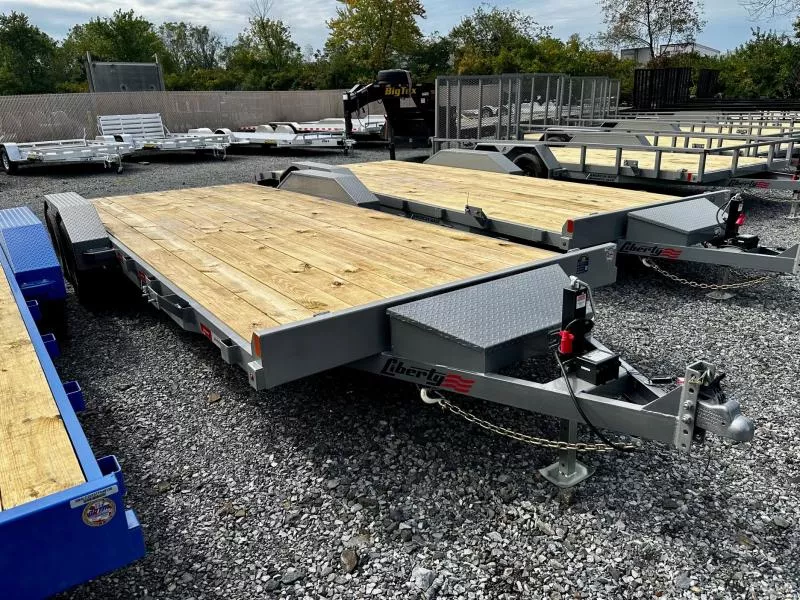 2026 Liberty LC7K83x20C4DT (83"x20') 7K Tandem Axle Car / Racing Trailer