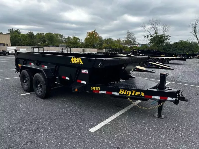 2026 Big Tex Trailers 14TD-14 (7'x14') HD 15.4K Telescopic Dump Trailer