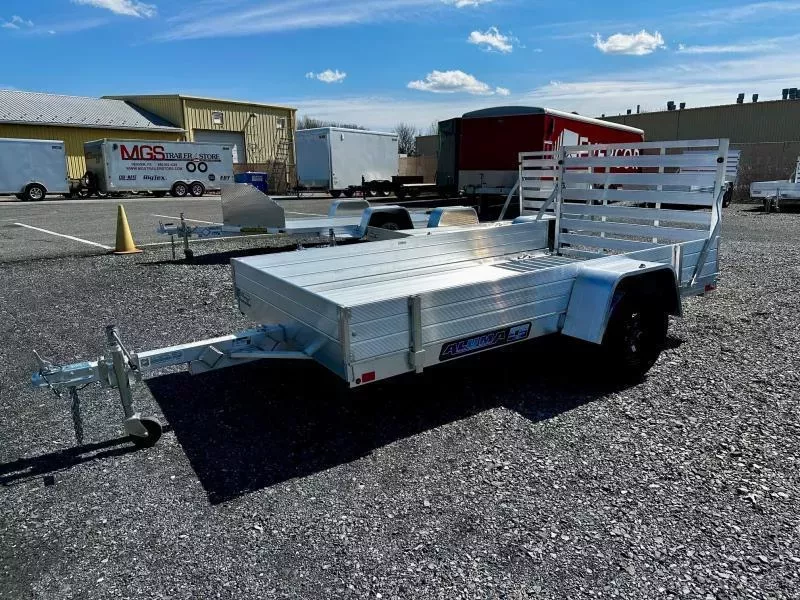 2026 Aluma 6310ESA-S-TG (63"x10') Single Axle Aluminum Utility Trailer